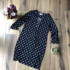 MICHAEL KORS Navy Shift Dress